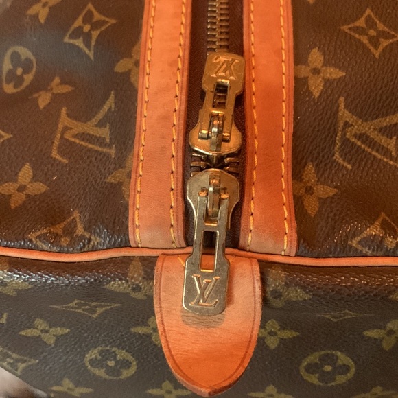 Auth LOUIS VUITTON Sac Souple 55 Monogram Boston Bag - Picture 3 of 7